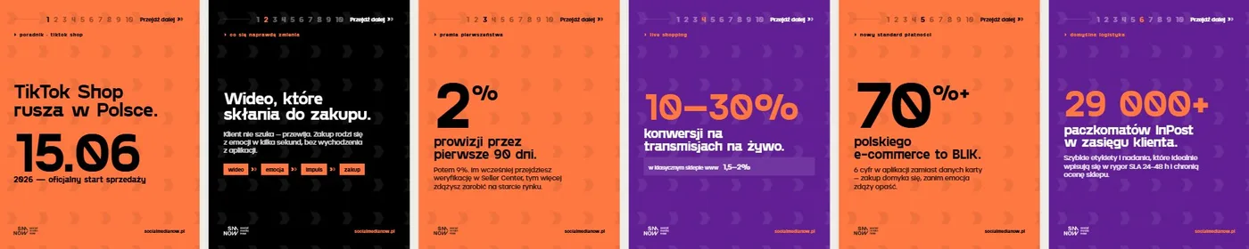 Grafiki do karuzel – przykład Social Media Now